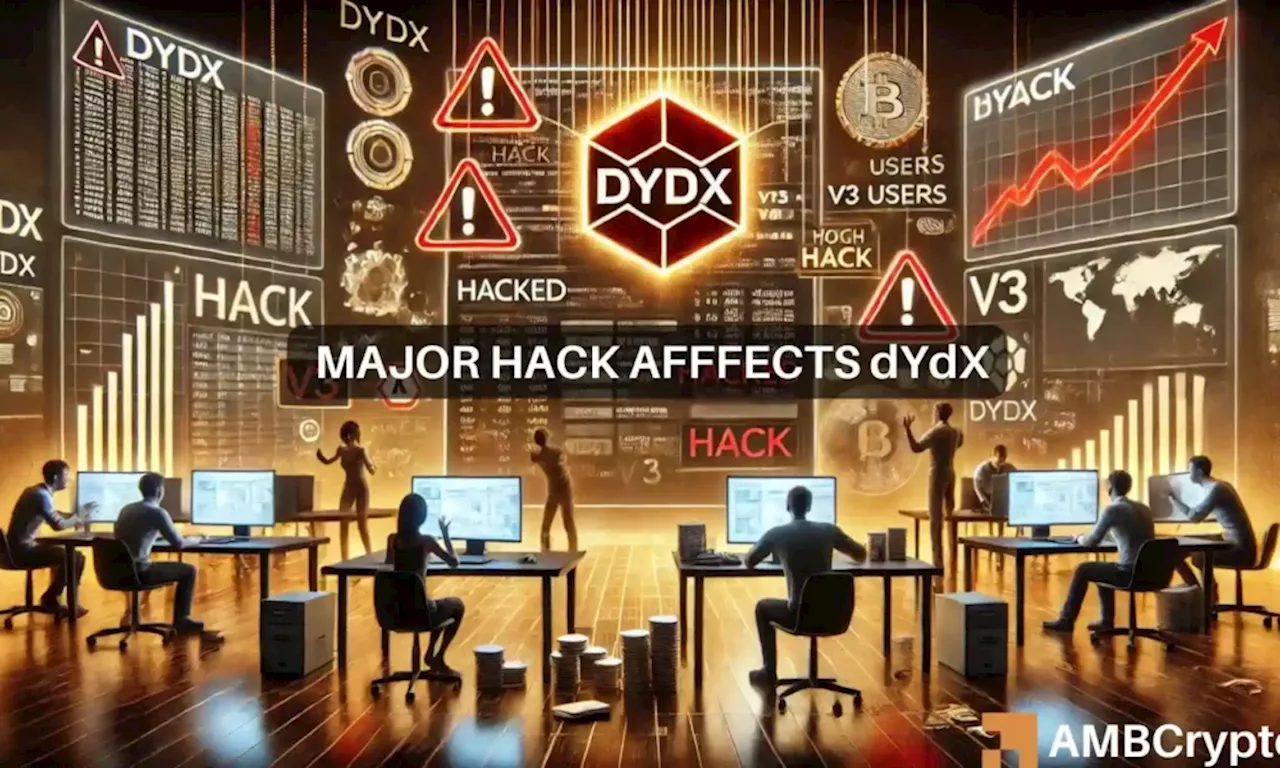 Crypto breach: DeFi exchange dYdX hacked amid sale rumors