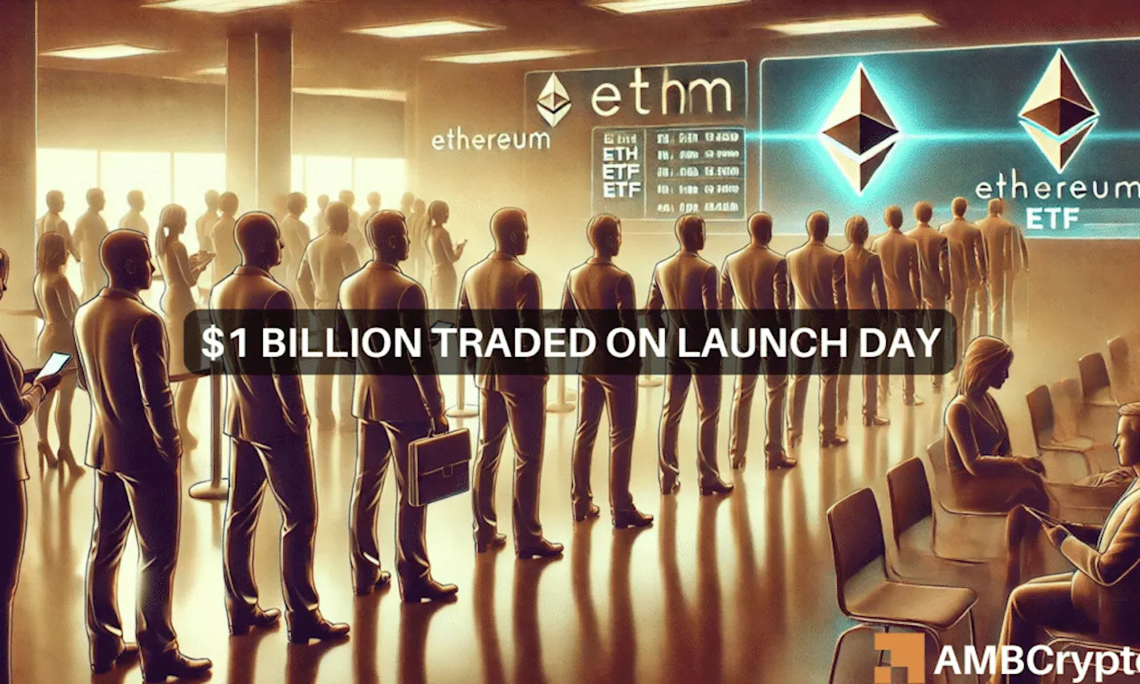 Ethereum ETF frenzy: $1B traded in 24 hours