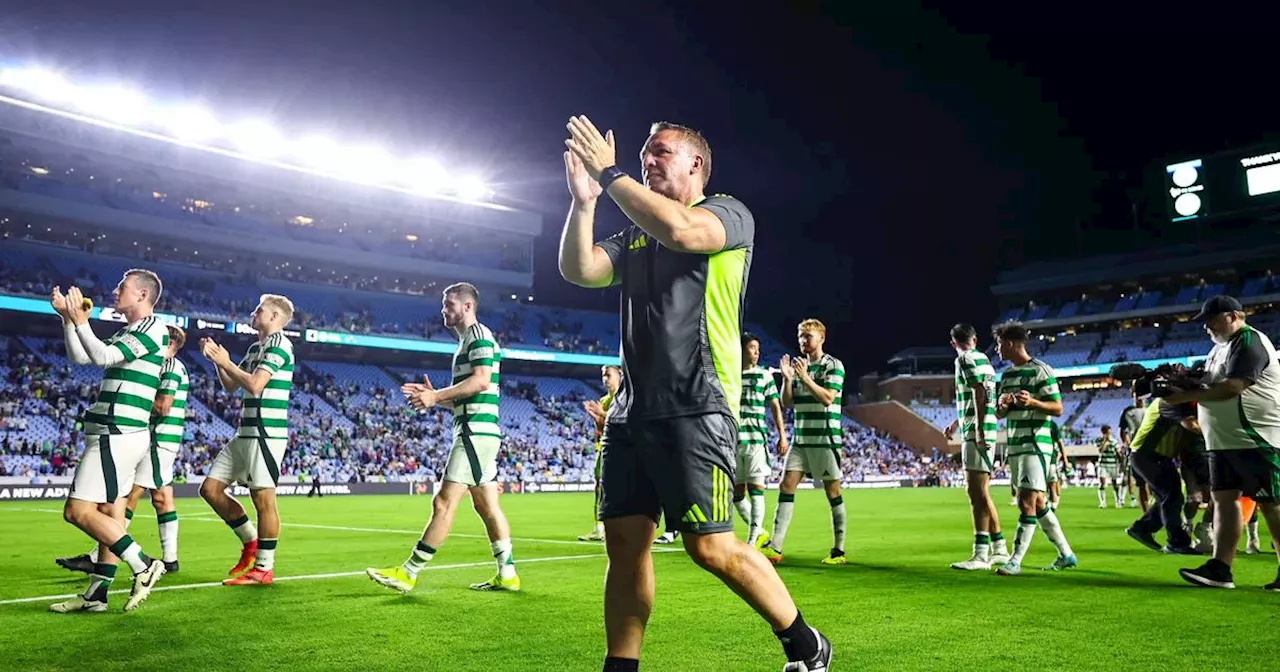 Brendan Rodgers beams at Celtic embracing the 'chaos' to deck Man City