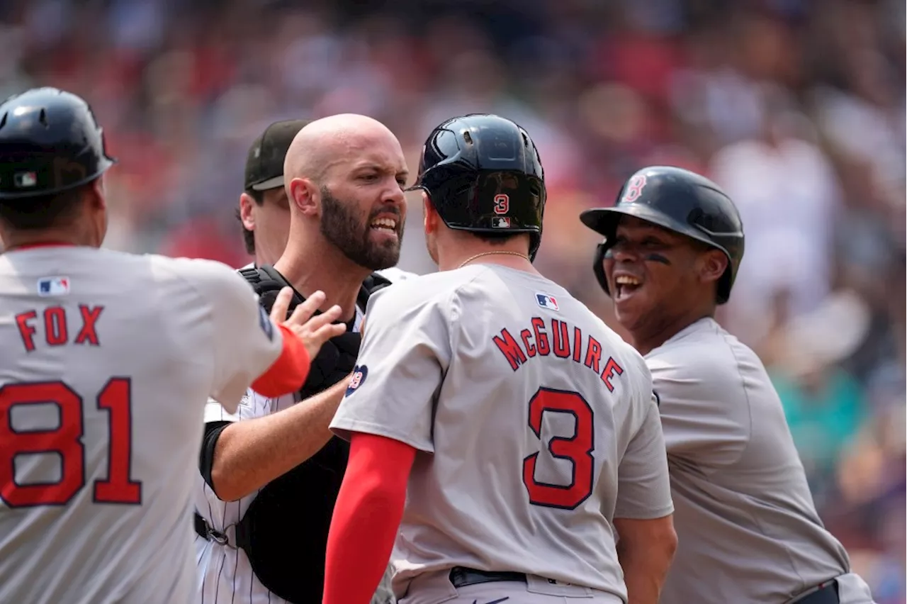 WATCH: Benches clear in Rockies-Red Sox game at Coors Field