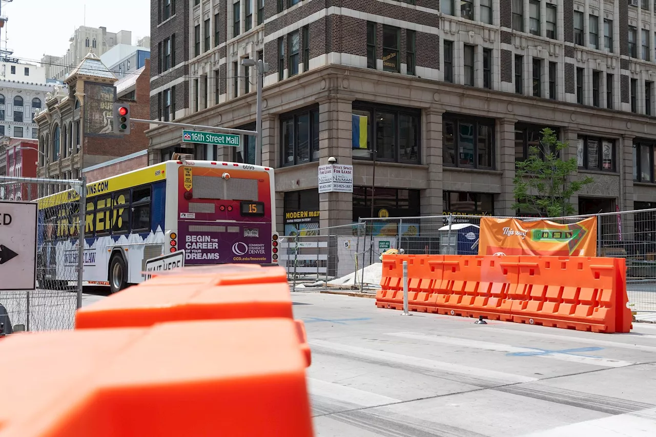 First Intersection Closed for 16th Street Mall Construction to Reopen This Week