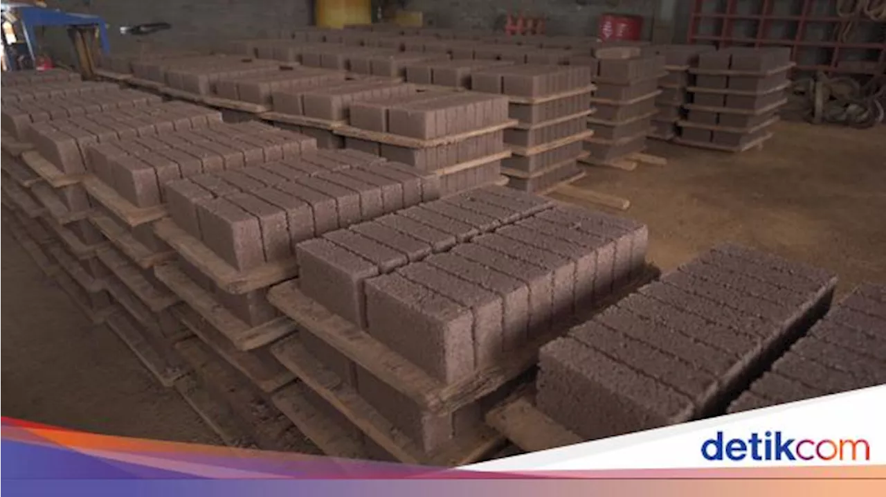 Harita Nickel Olah Sisa Hasil Produksi Tambang Jadi Batako-Terumbu Karang