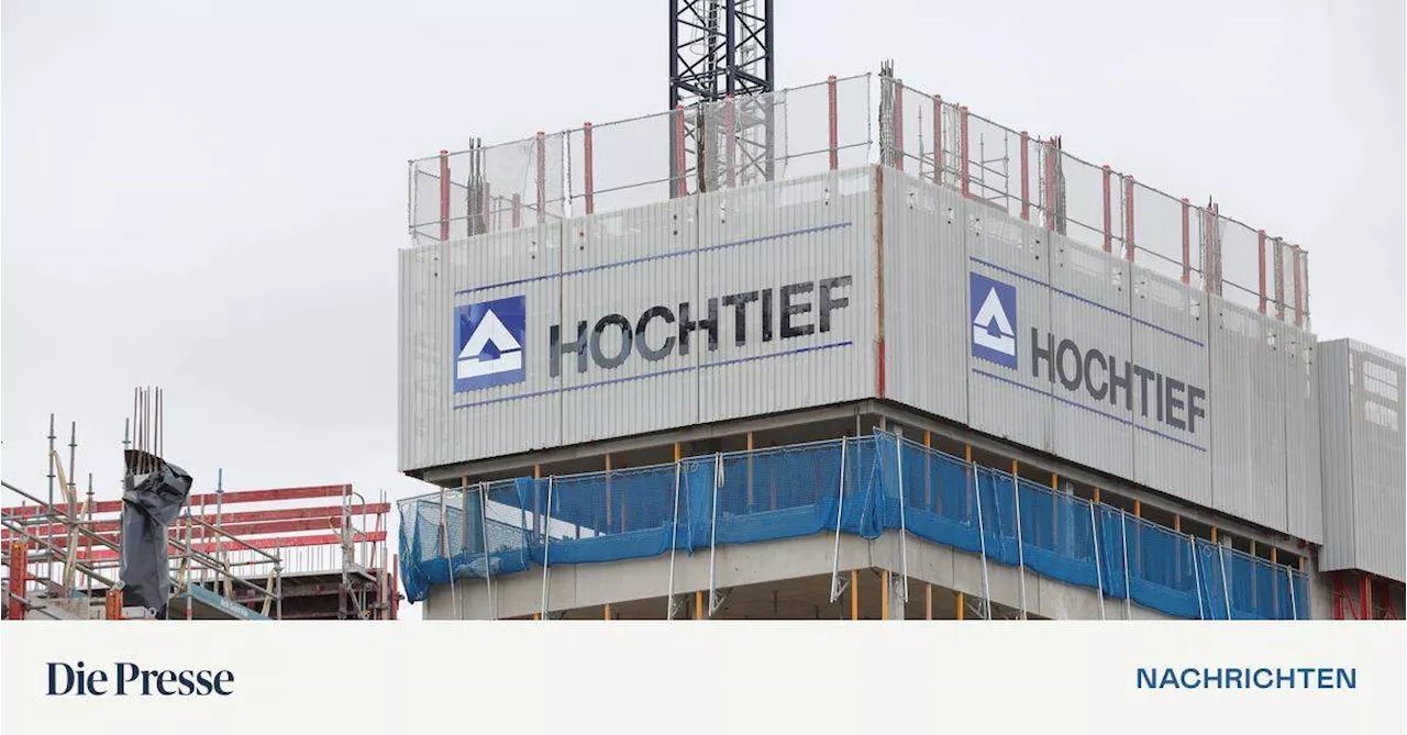 Hochtief steigert Umsatz und Gewinn