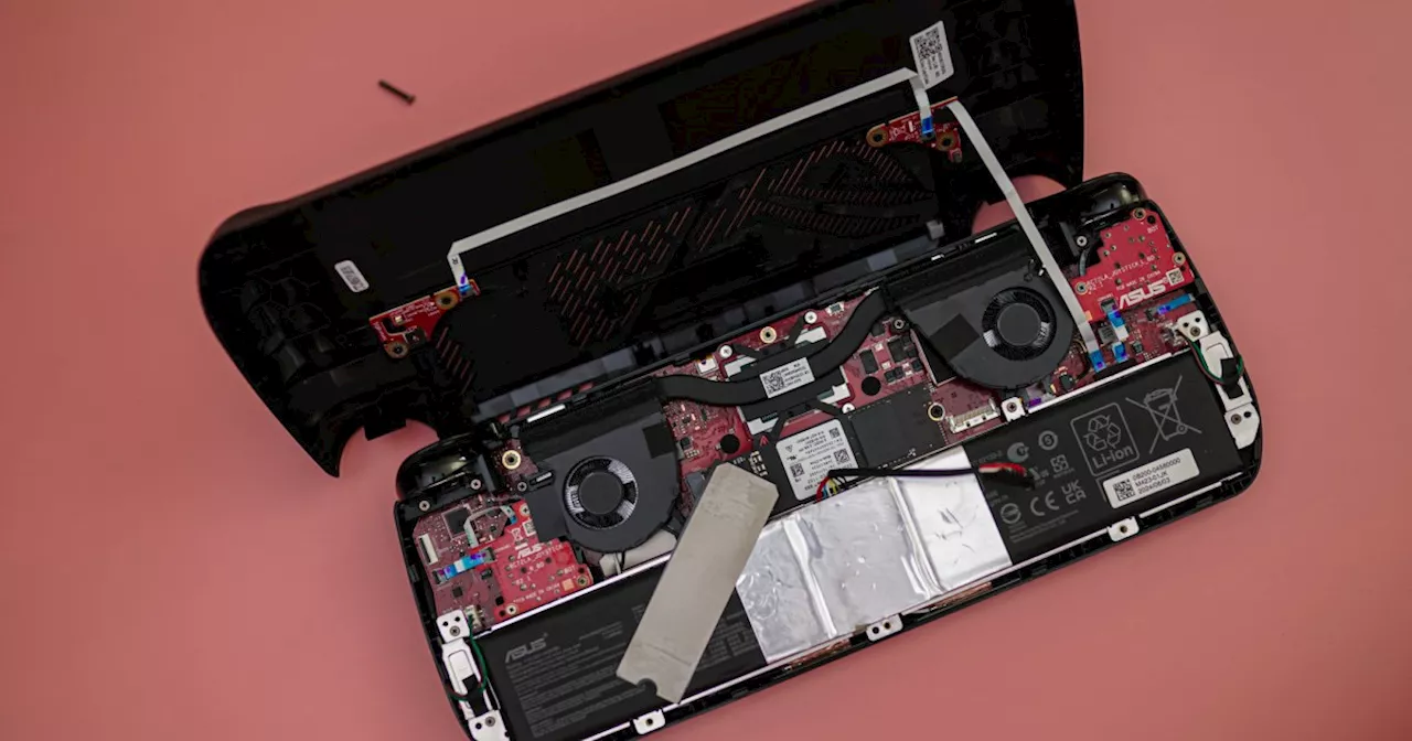 How to replace the SSD in the ROG Ally X in a few minutes