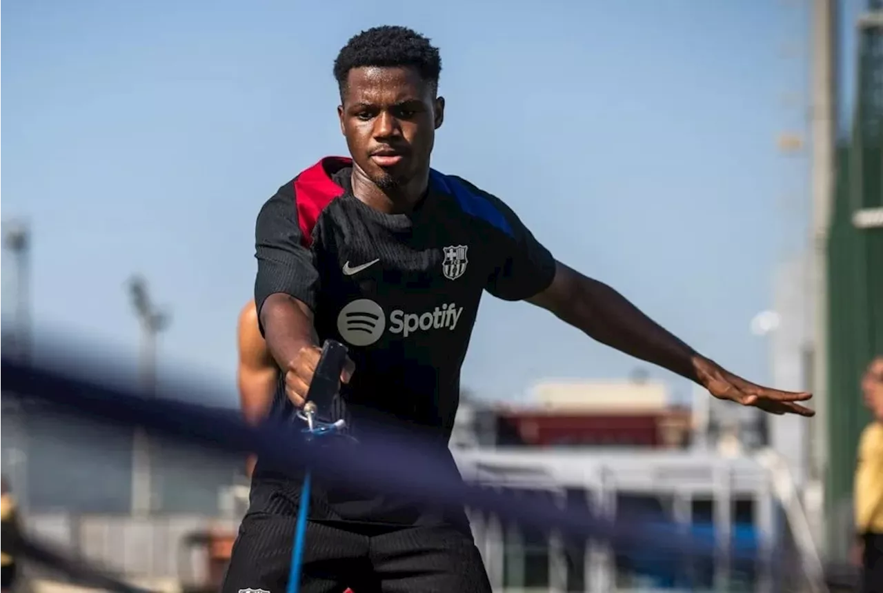 Ansu Fati vuelve a lesionarse y se perderá la gira del Barça por Estados Unidos