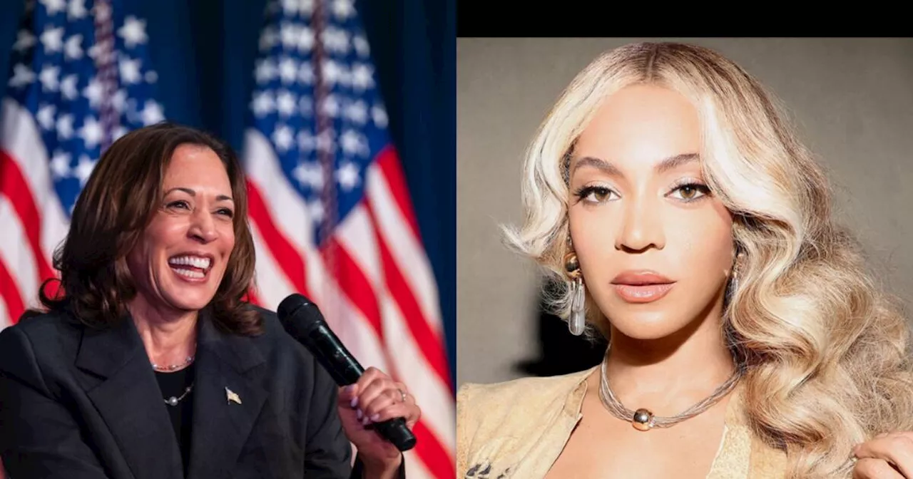 Beyoncé le cedió canción a Kamala Harris para su campaña presidencial