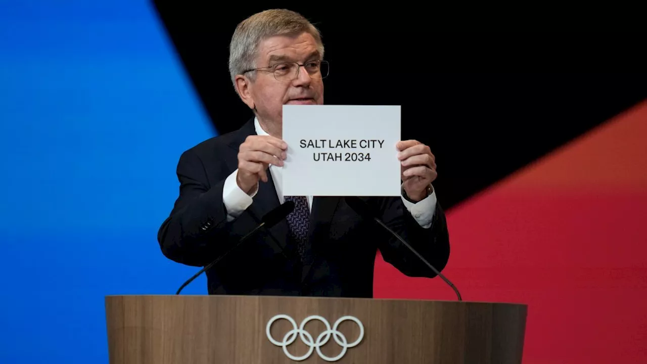 IOC awards 2034 Winter Games to Salt Lake City