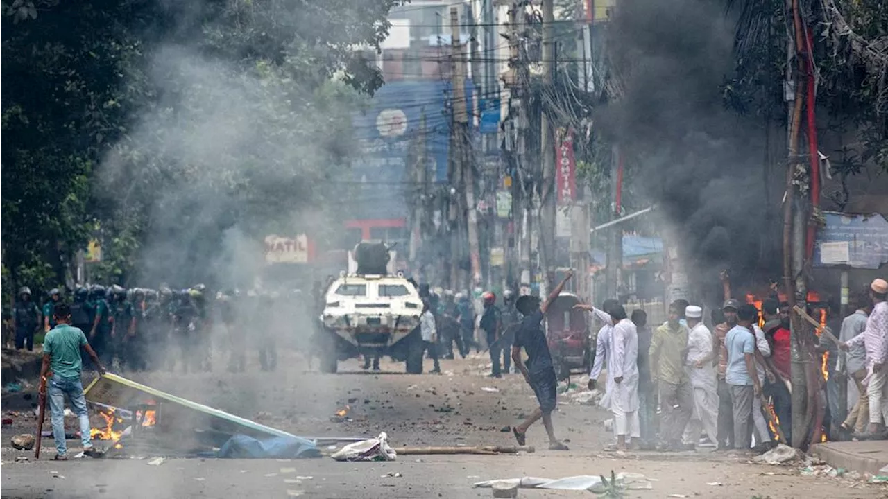 Så leddes protesterna till ett blodbad i Bangladesh