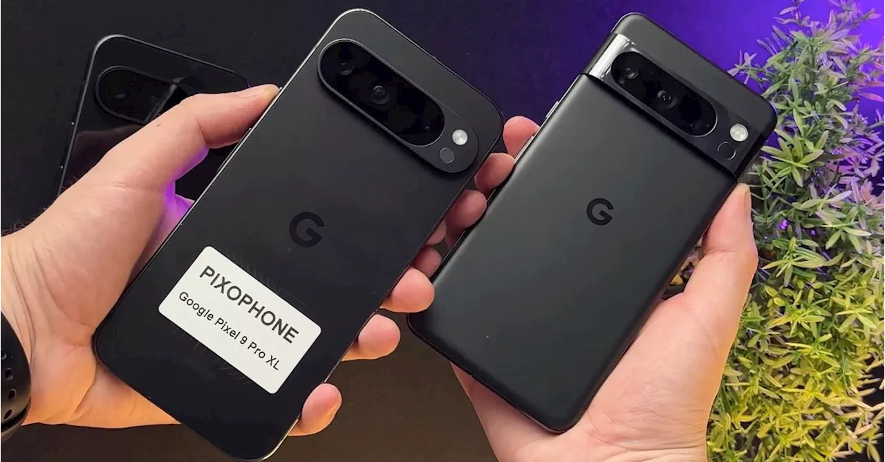 Pixel 9 Pro XL und Pixel 8 Pro: Video zeigt direkten Vergleich der Google-Handys