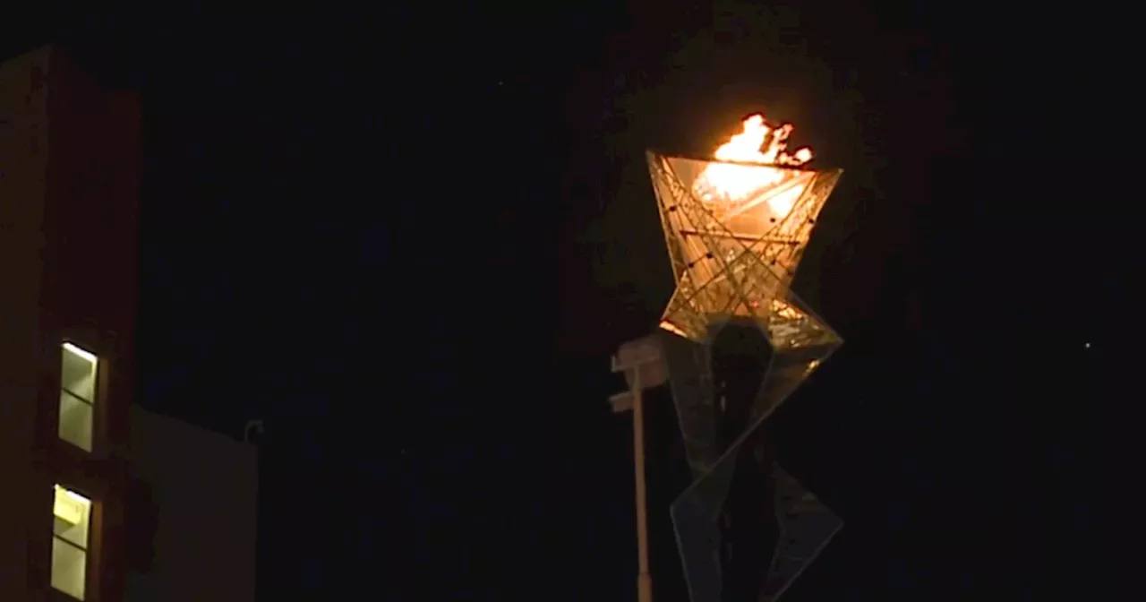 Olympic cauldron still burns bright over Salt Lake City, continuing legacy from 2002