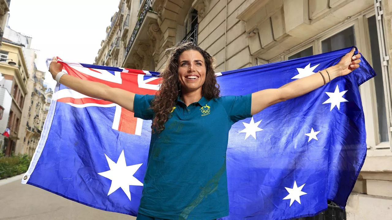 Australia makes history with flag-bearers