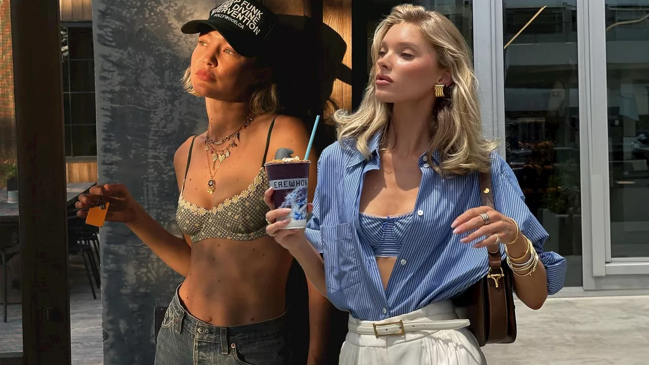 Rita Ora, Elsa Hosk and Gigi Hadid Prove The Exposed Bra Trend Is Here To Stay