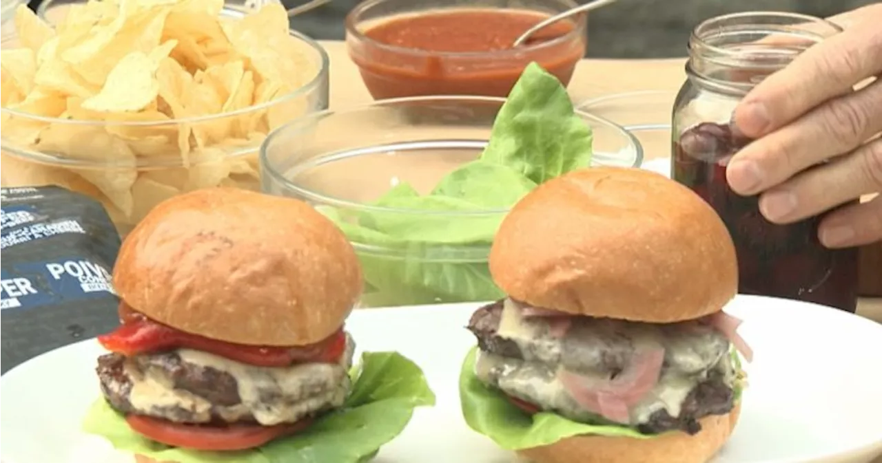 Recipe: Beef or bison burgers with the perfect dressing