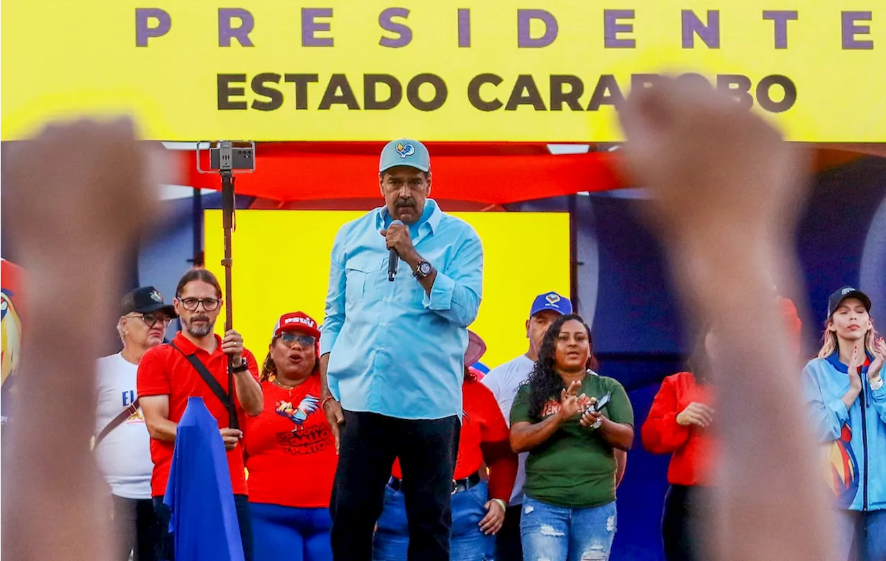 Maduro seeks to shore up Venezuela military’s support ahead of vote threatening his hold on power