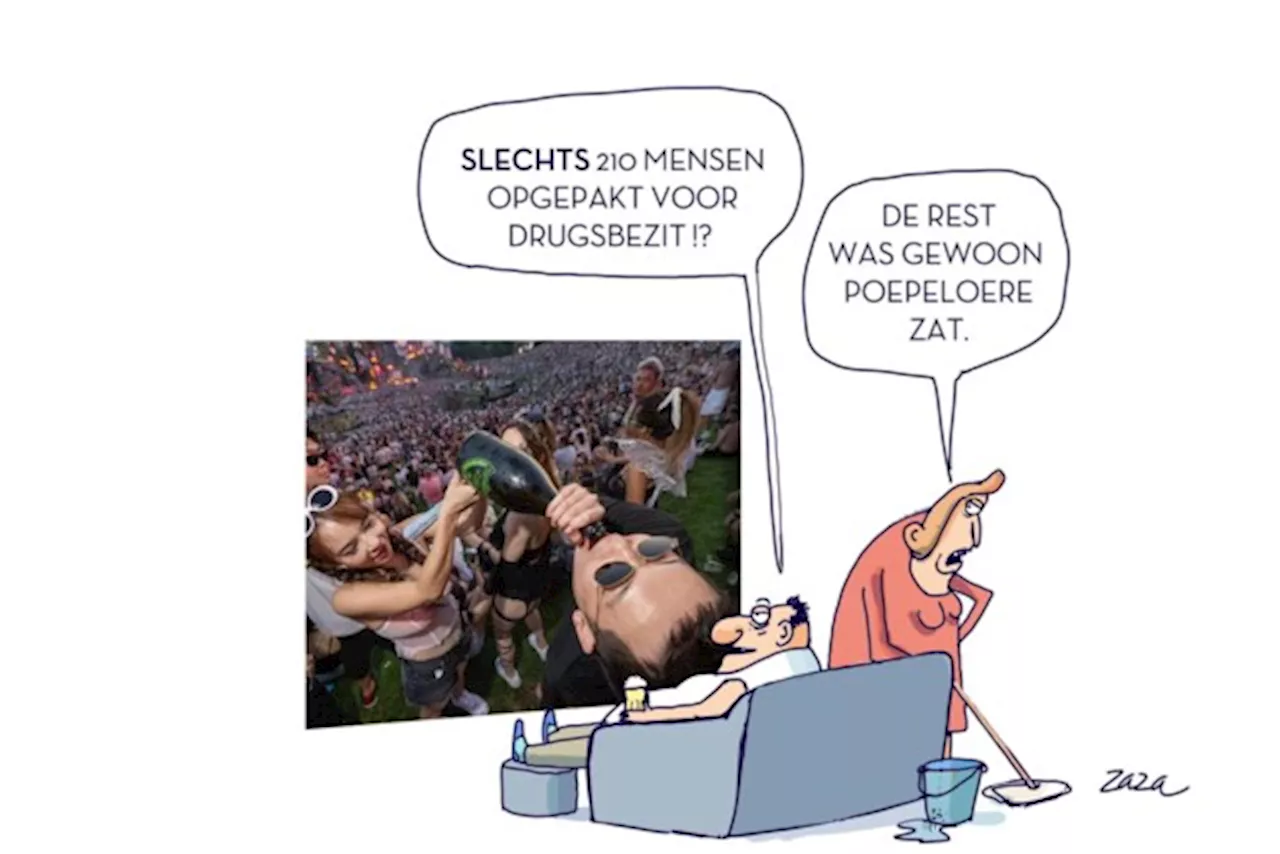 Onze cartoon van de dag, gemaakt door Zaza