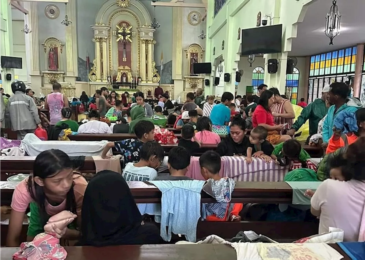 Typhoon Carina's fury unleashed on Manila metropolitan area: churches open for evacuees