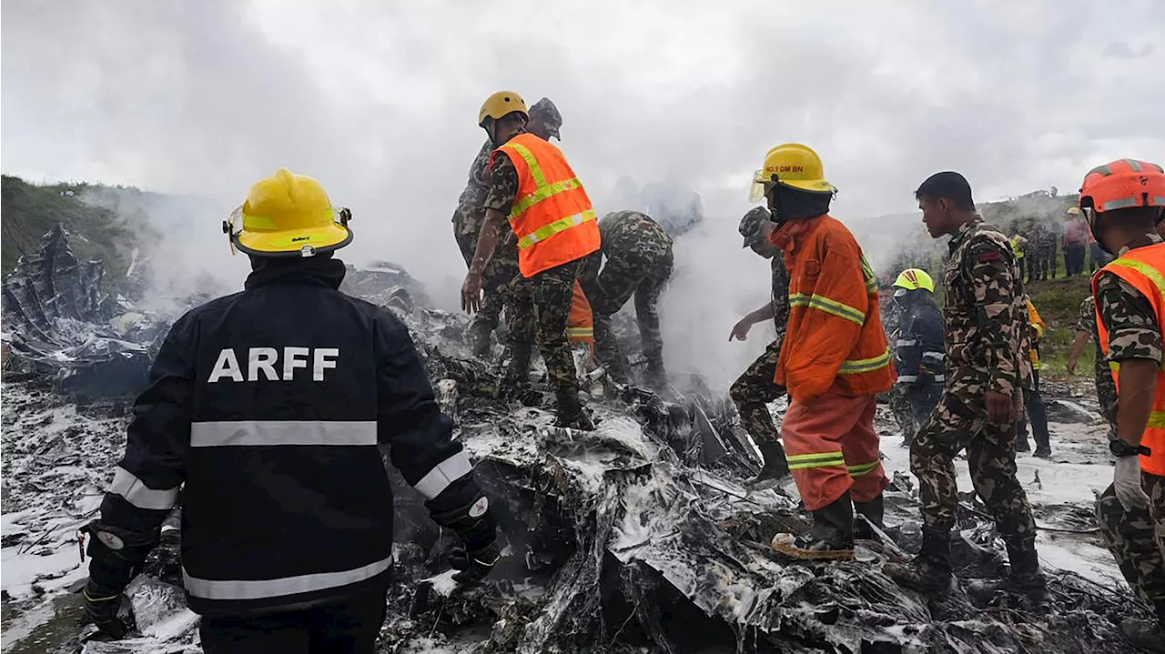  Flugzeug in Nepal bei Start verunglückt