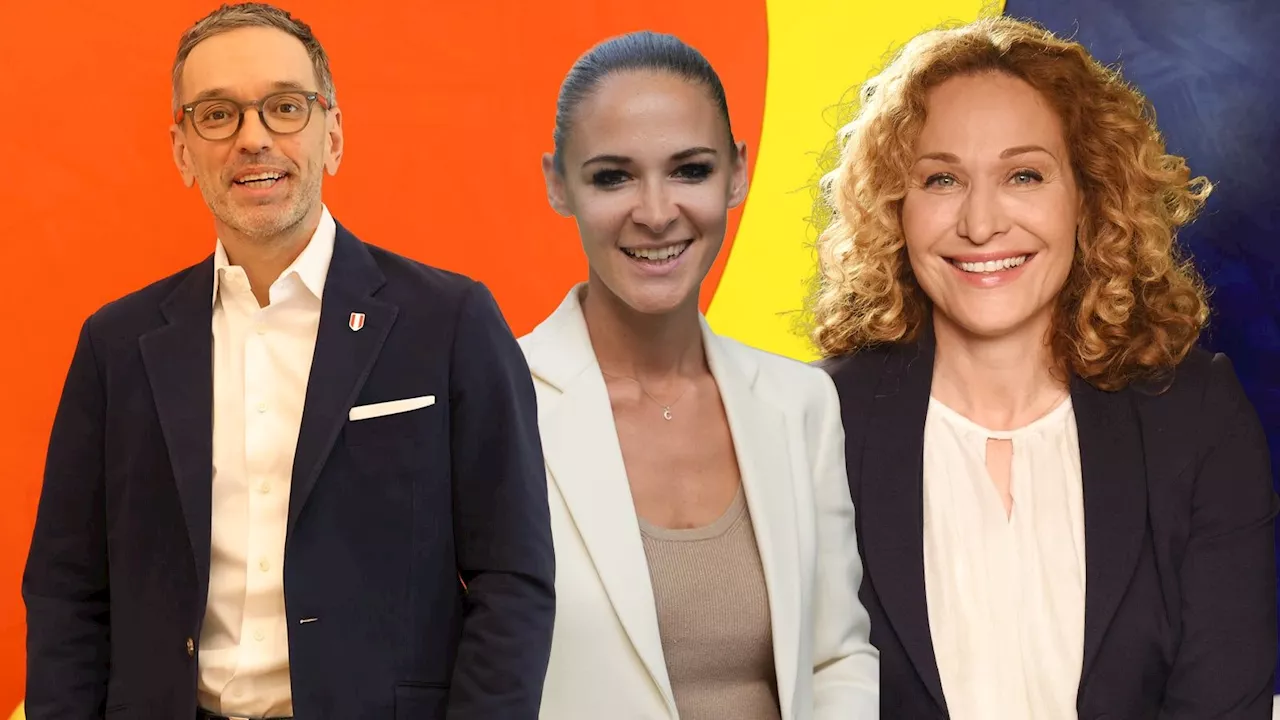 Mit FPÖ-TV-Lady & Ex-ORF-Frau - FPÖ-Liste fix: Mit IHNEN will Kickl Volkskanzler werden