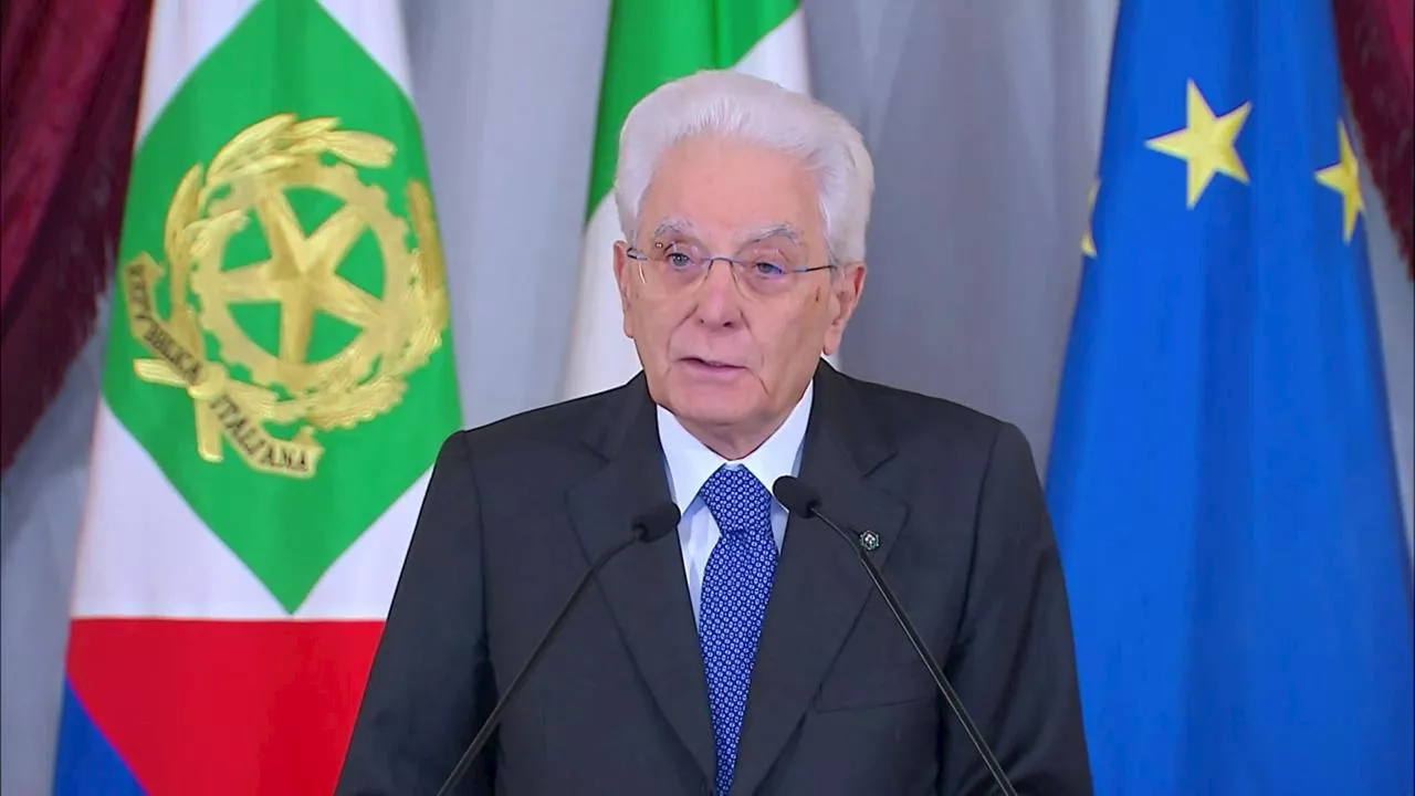 'Spero si possa dire ancora 'sindaca'': la stoccata di Mattarella alla Lega