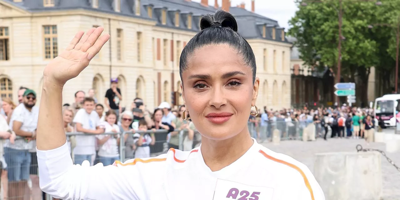 Salma Hayek Is Already Getting So Emotional About the Olympics