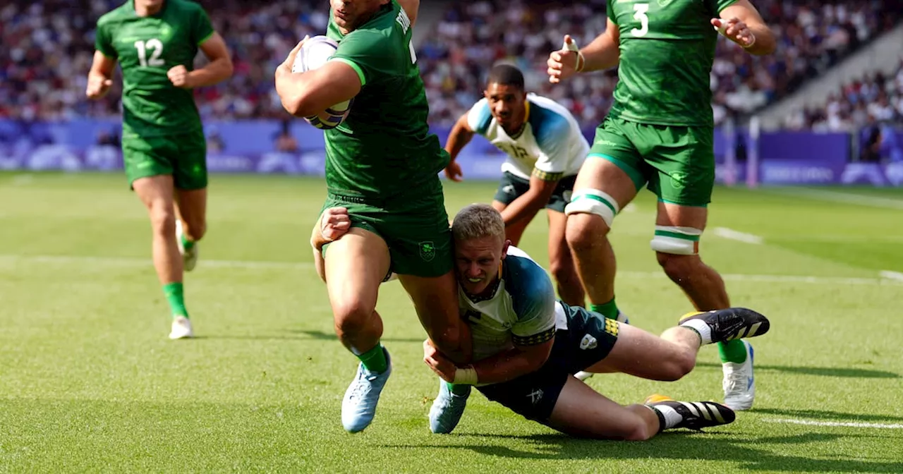 Jordan Conroy overcomes pre-match nerves to star for Ireland in Sevens