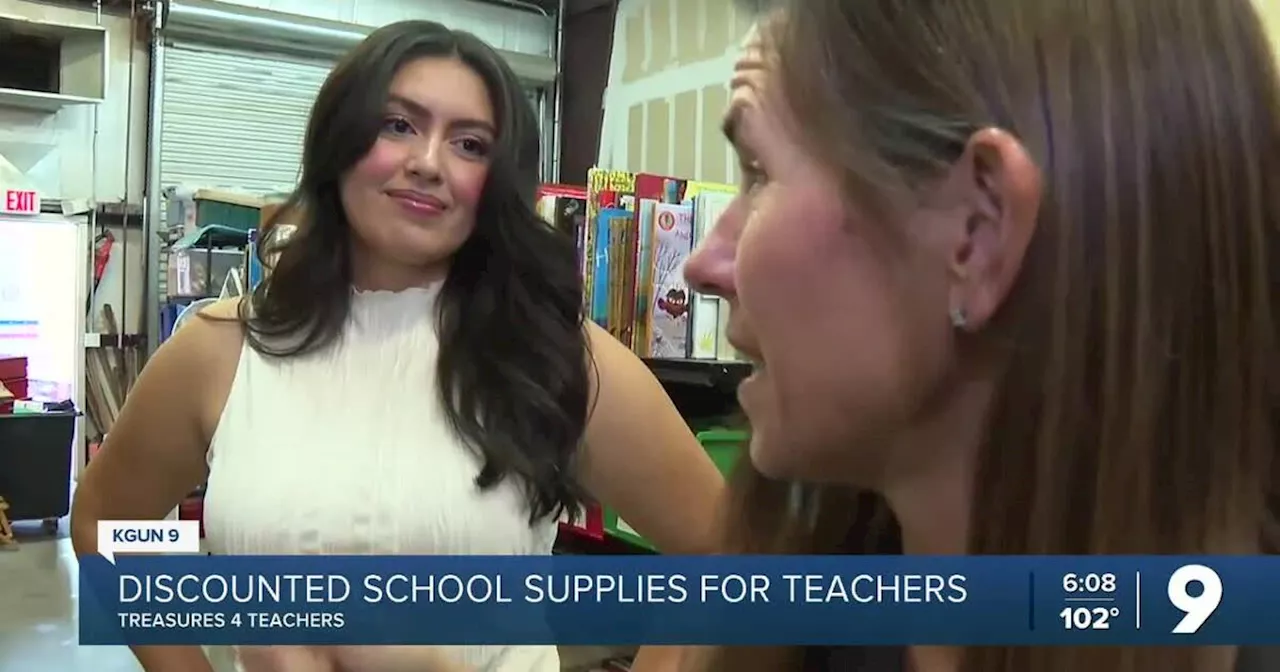 Treasures 4 Teachers offers repurposed, discounted school supplies to teachers