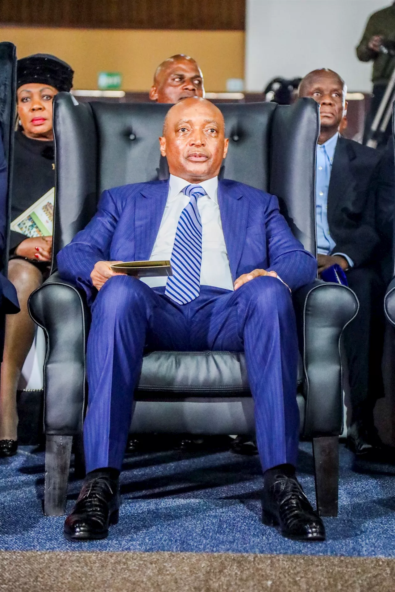 Motsepe leaves fans gushing with the 'apex of luxury' vehicle