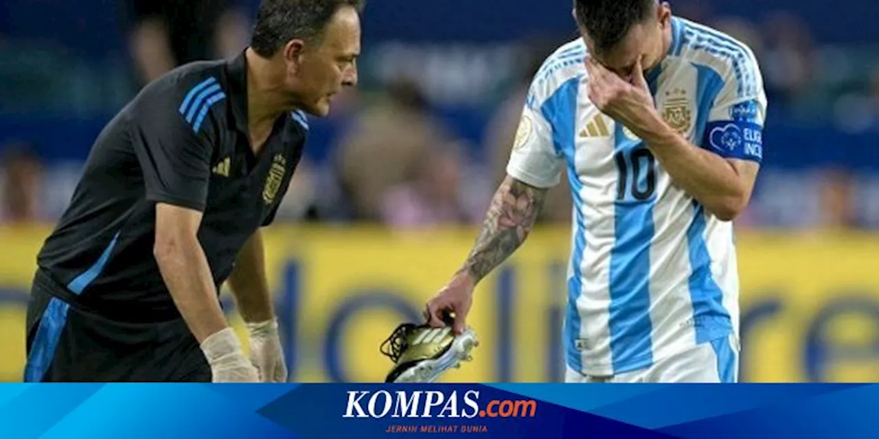 Reaksi Messi Usai Argentina Kalah Kontroversial di Laga Pembuka Olimpiade