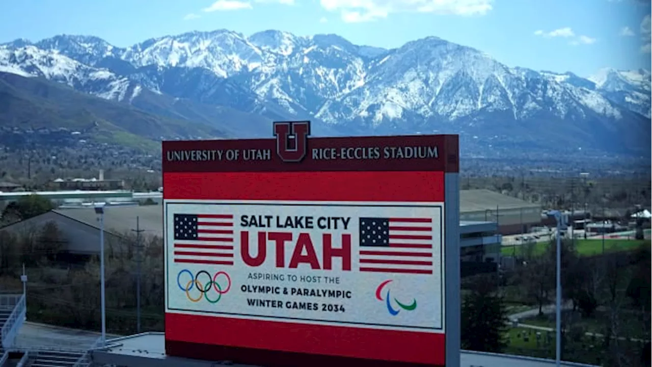 Salt Lake City celebrates expected announcement that it will host the 2034 Winter Olympics