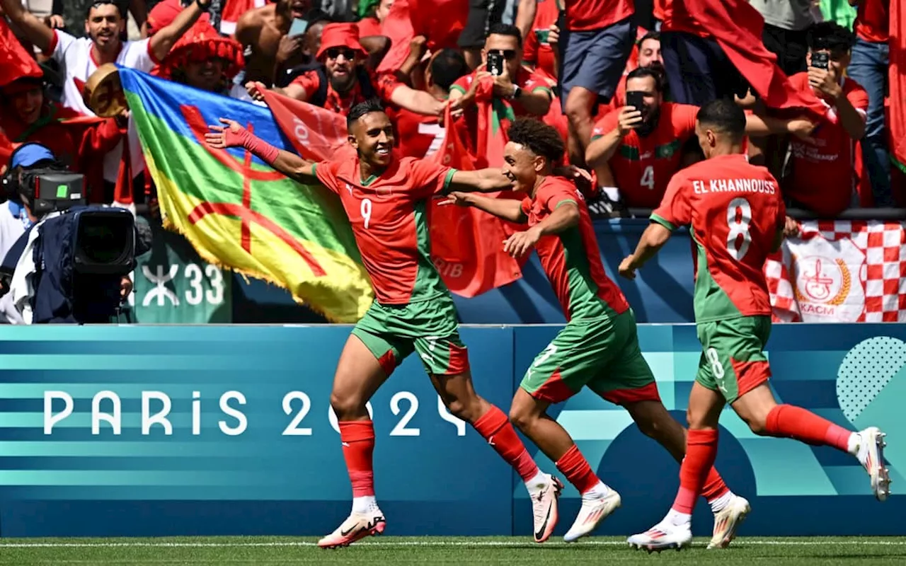 Olimpíadas: autor dos dois gols de Marrocos contra Argentina já foi carrasco de Jorge Jesus no Al-Hilal