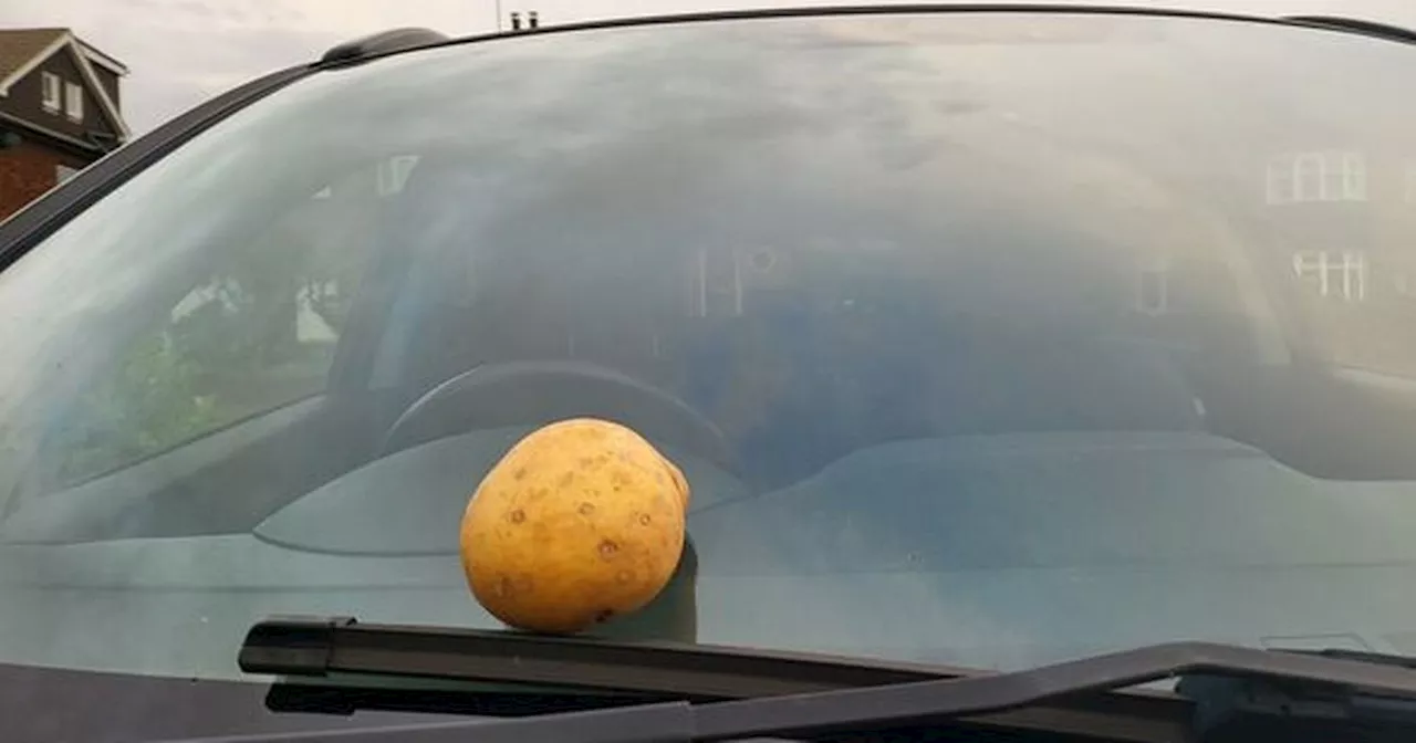 Drivers are using 'life saving' potatoes on their cars before Saturday