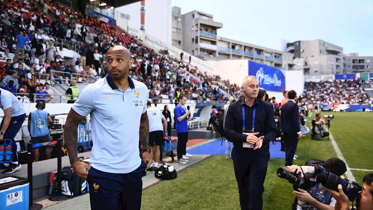  États-Unis : suivez le premier match des Bleus de Thierry Henry aux JO