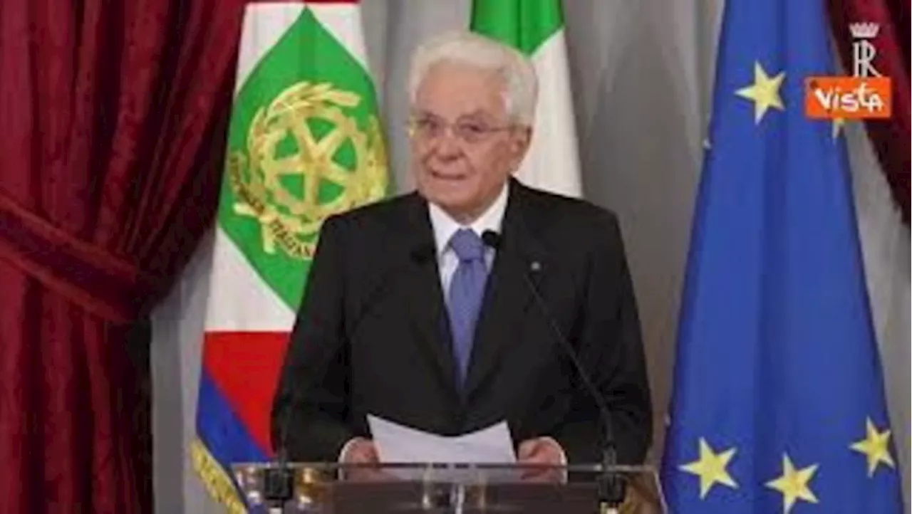 Mattarella: &#034;Da attentato a Trump a Fico, condannare violenza in politica&#034;