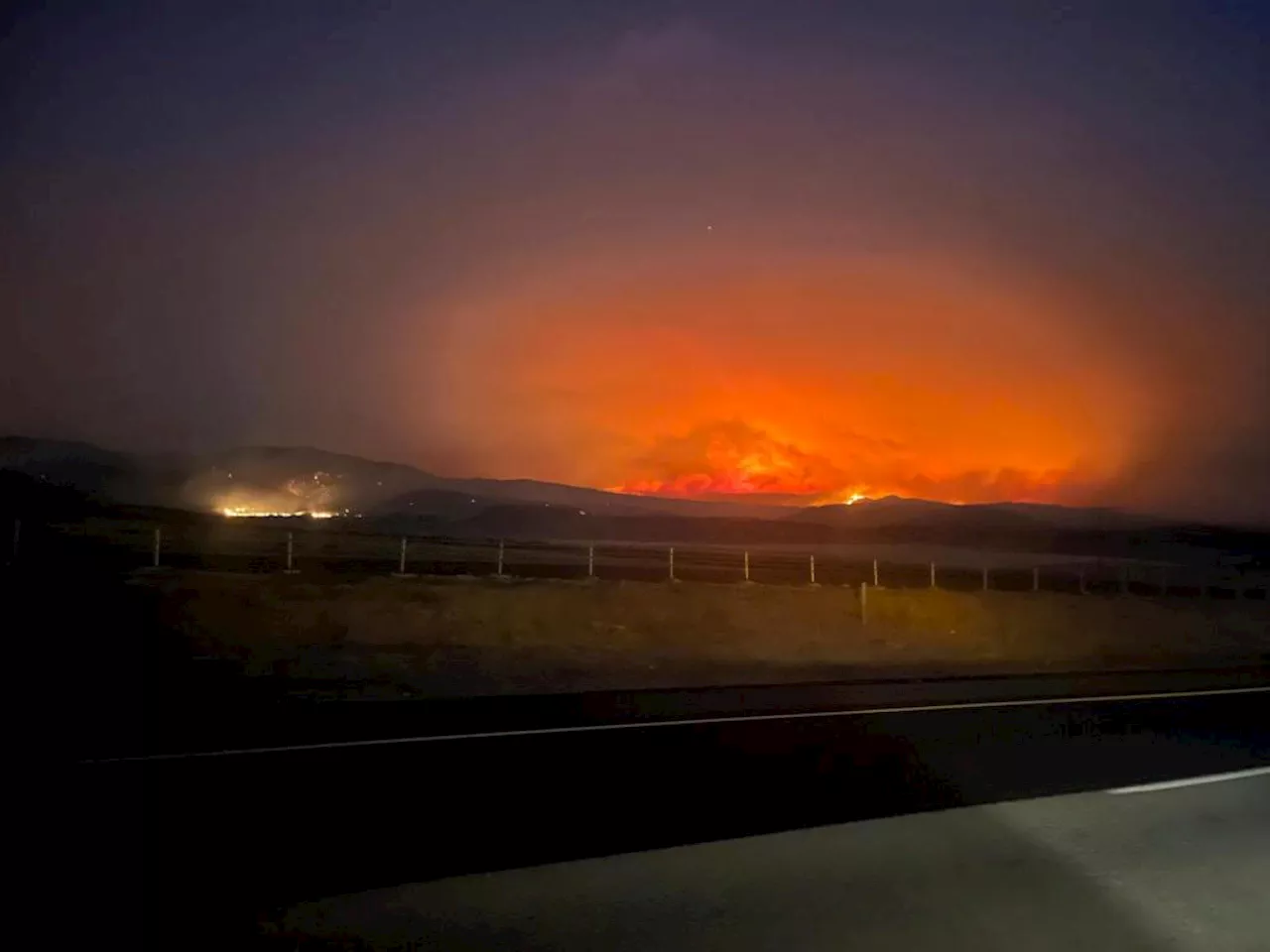 Wildfires threaten communities in the West as Oregon fire closes interstate, creates its own weather