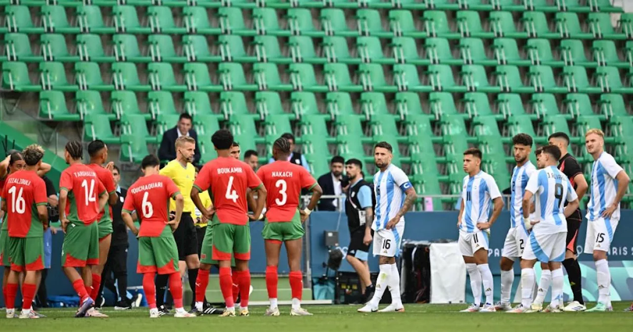 Olympics football match in chaos as every fan is kicked out of stadium