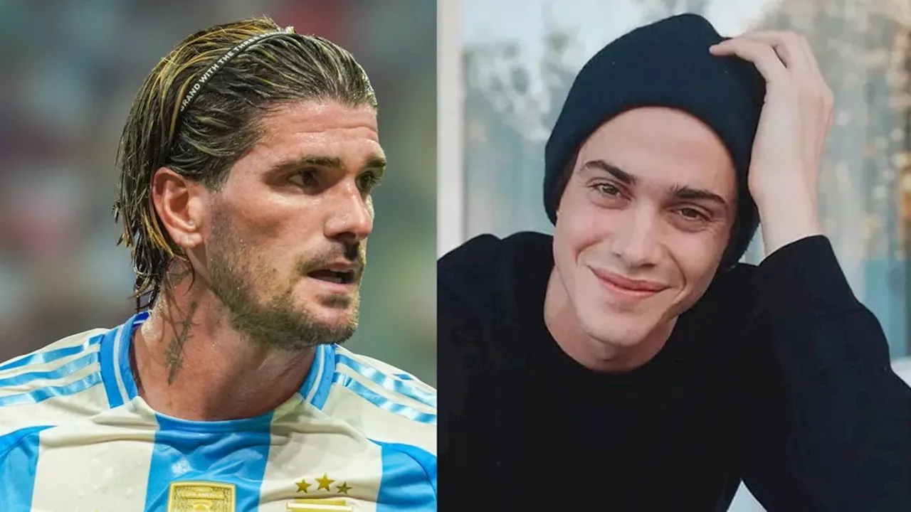 Rodrigo de Paul jugó un 'picadito' con el hermano de Tini Stoessel y las redes estallaron