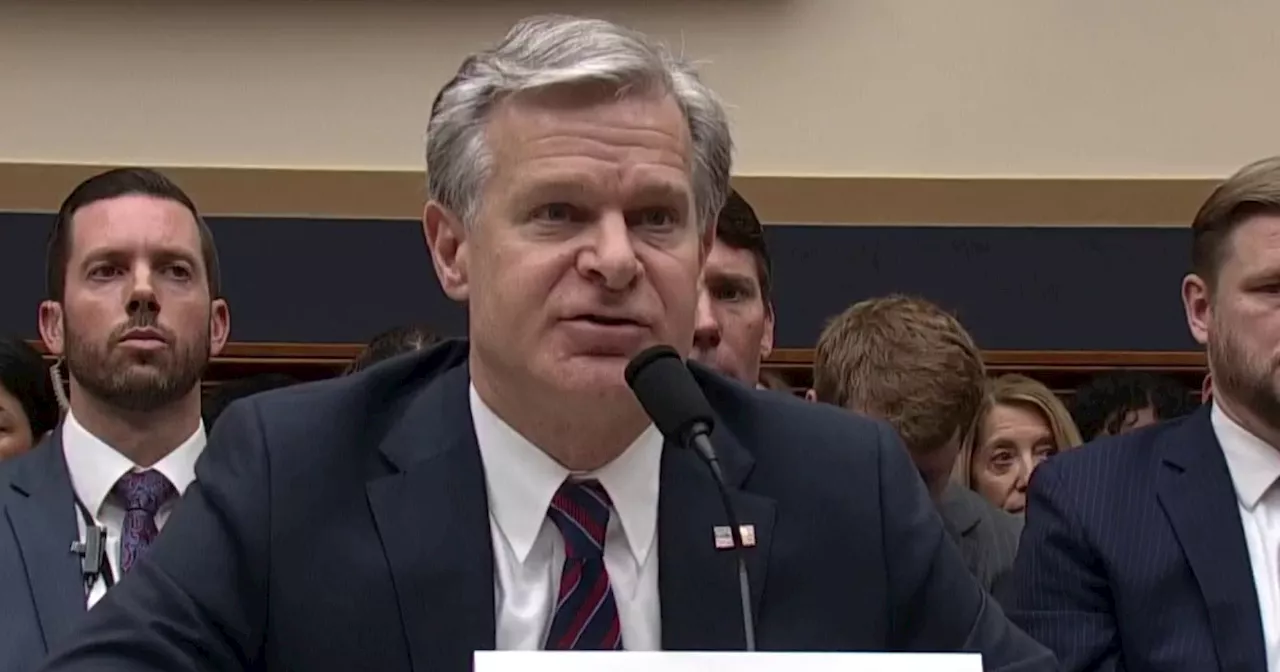 Wray confirms FBI recovered a drone used by the Trump rally shooter