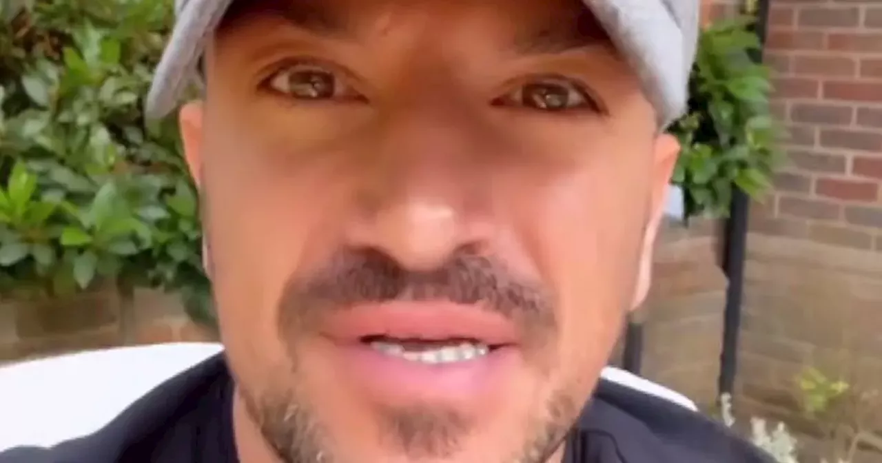 Peter Andre in tears as he opens up about his time on Strictly Come Dancing