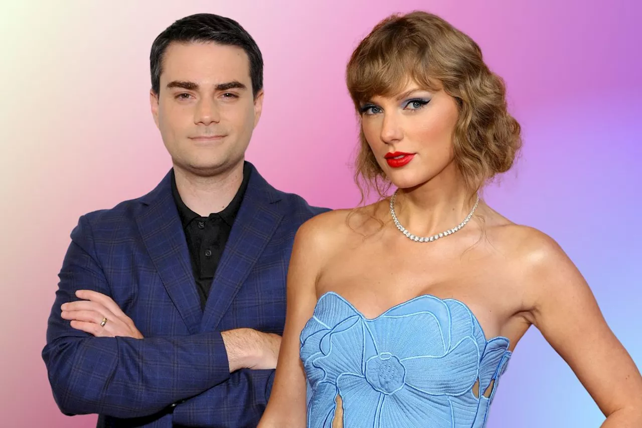 Ben Shapiro Says Taylor Swift Has 'Manufactured Enthusiasm'