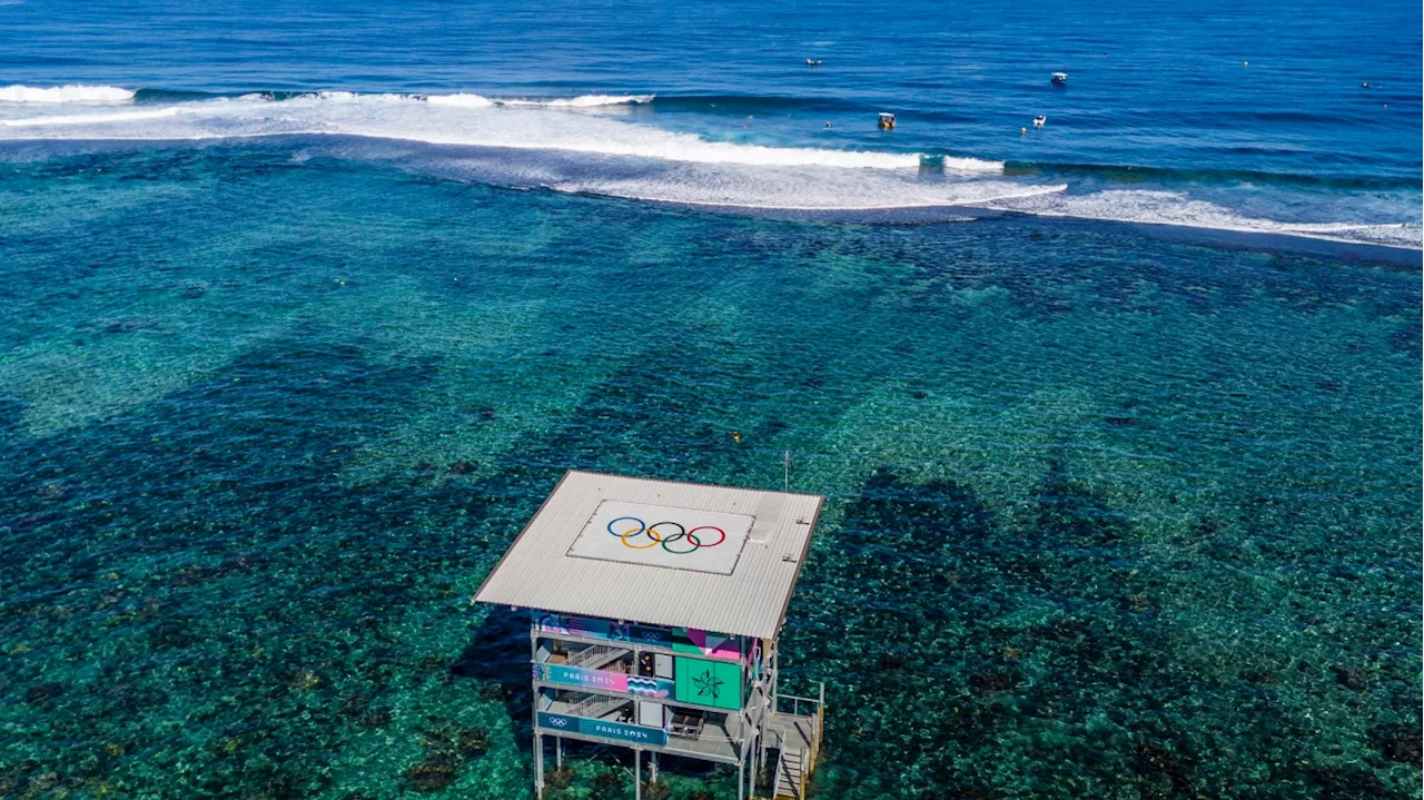 Why Olympic surfing events are in Tahiti, thousands of miles from Paris