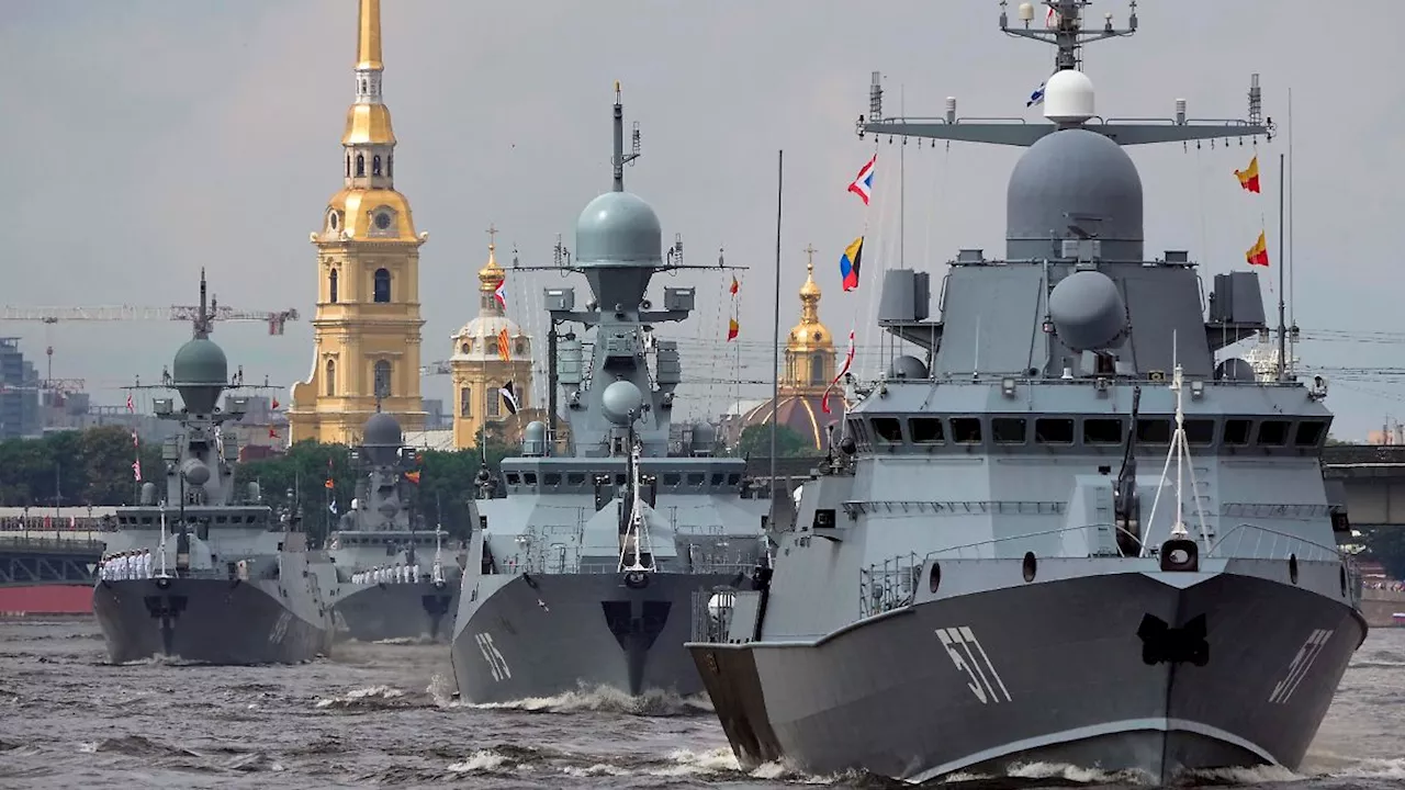 Russland will im Konflikt mit dem Westen die Kriegsflotte stärken