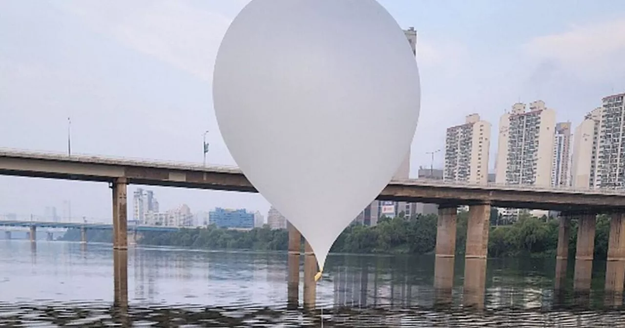 Nordkoreanischer Ballon landet auf Präsidentensitz in Seoul