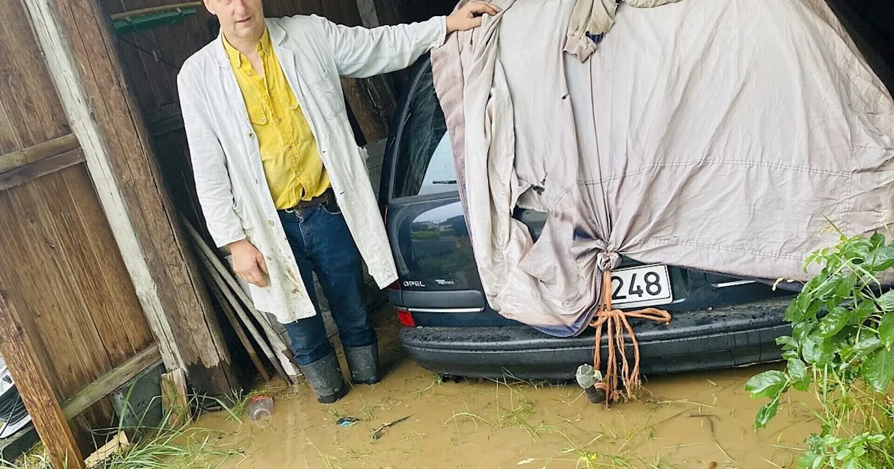 Starkregen im Kreis Gütersloh: Schlamm in Siedlung gespült