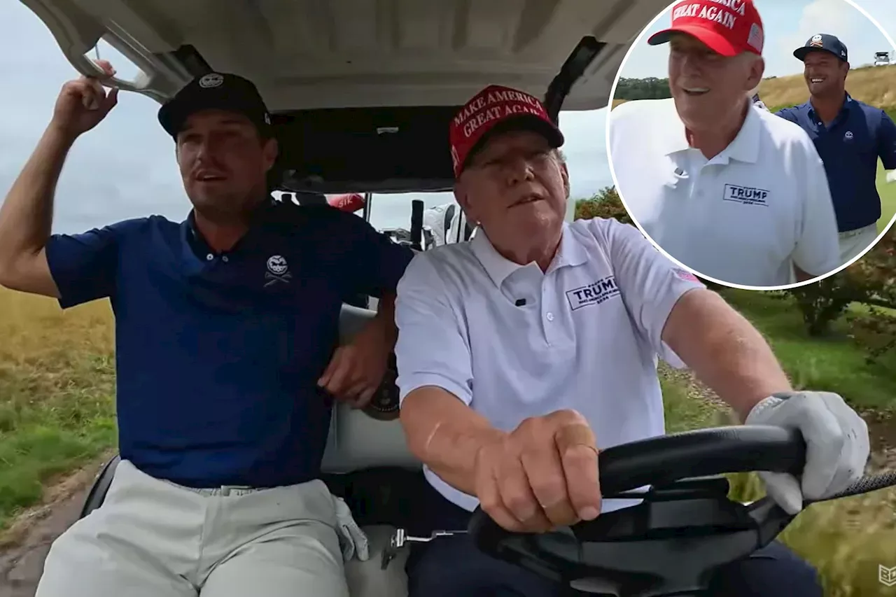 Bryson DeChambeau's Donald Trump video is exploding on YouTube