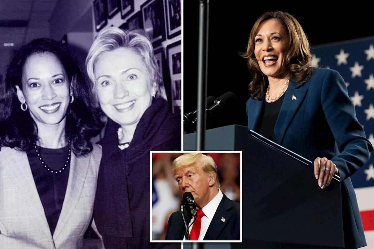 Hillary Clinton says country has 'even sharper' choice in Kamala Harris in new op-ed