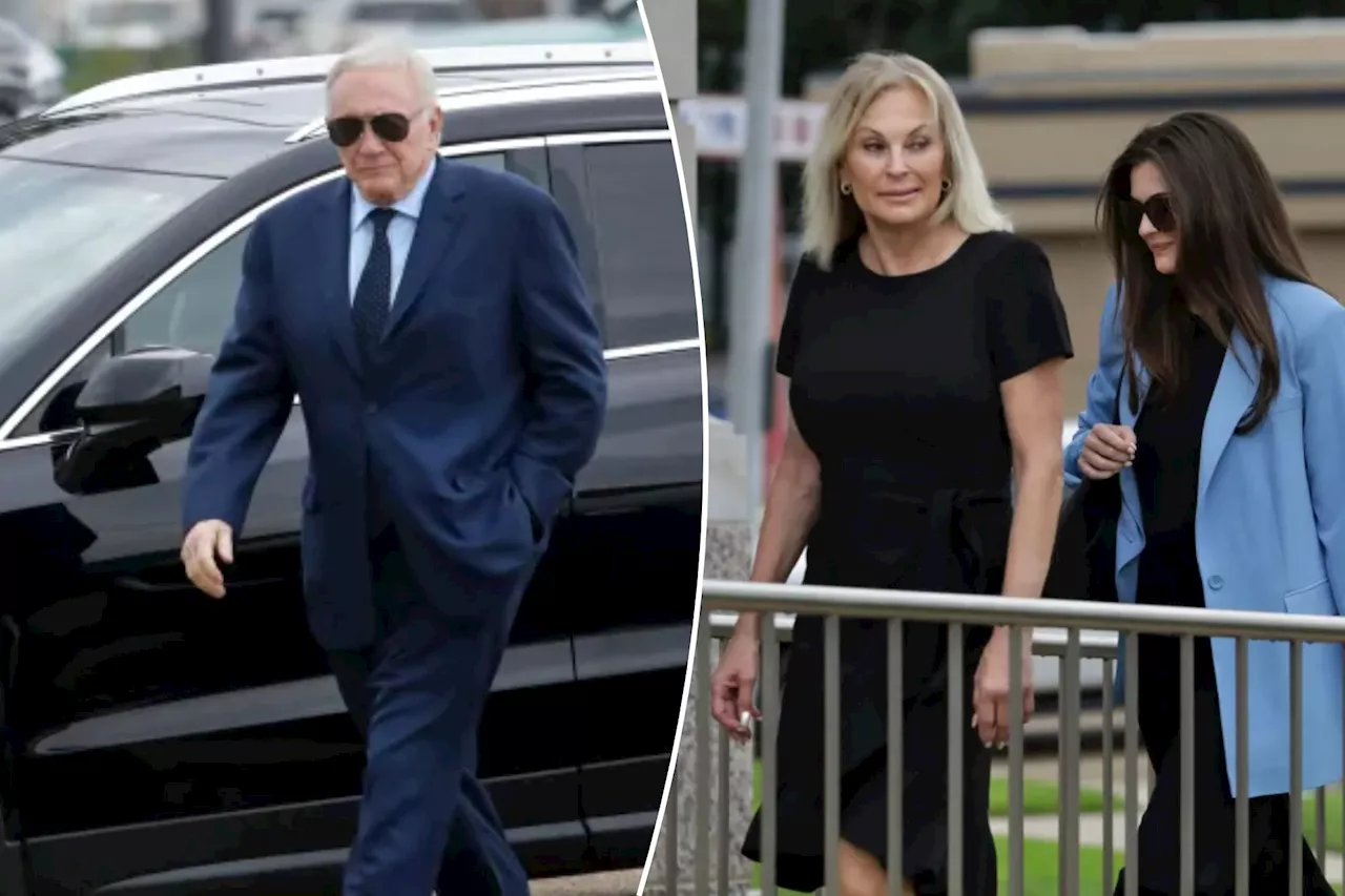 Jerry Jones' paternity trial was off to a wild start before it abruptly ended