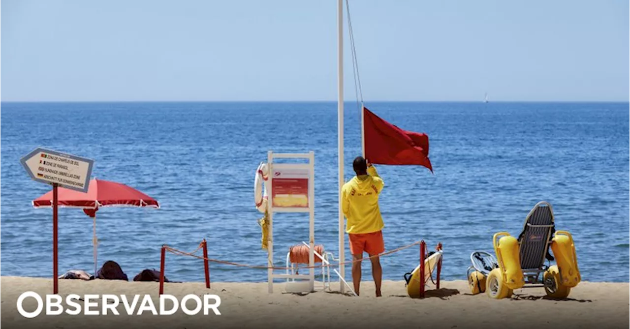 Má qualidade da água interdita Praia da Vieira na Marinha Grande