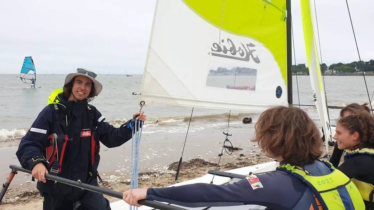 « Voler sur l’eau, c’est stylé » : les saisonniers de la base nautique de Saint-Nazaire au taquet