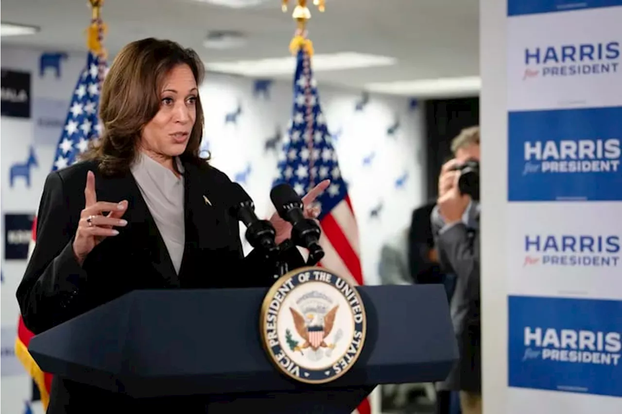 Kamala Harris is trailing Trump nationwide, but a recent poll shows improvement in Pa.