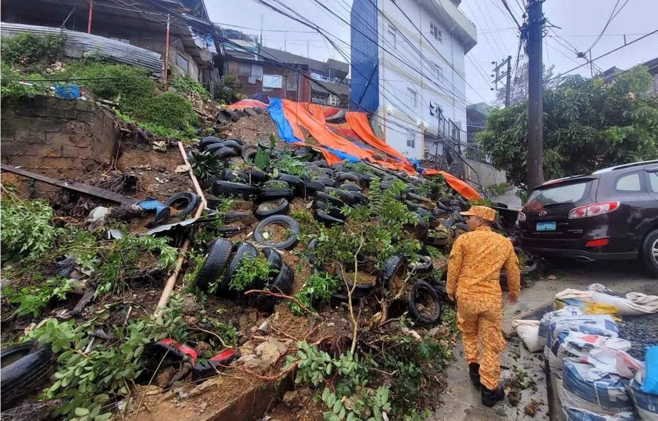 Heavy downpour causes landslides, power outages, road closures in Cordillera